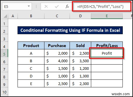 Định dạng có điều kiện với công thức trong Excel