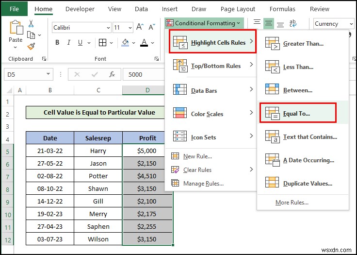 Cách thực hiện định dạng có điều kiện trong Excel [Hướng dẫn cơ bản]
