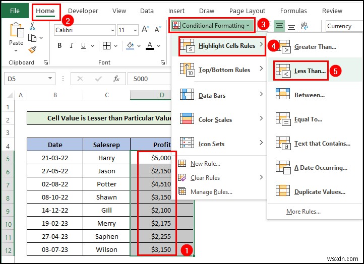 Cách thực hiện định dạng có điều kiện trong Excel [Hướng dẫn cơ bản]