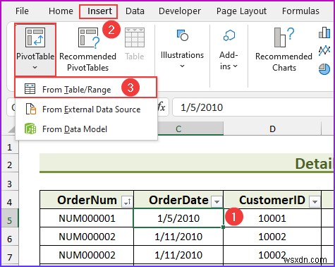 Cách tạo mô hình dữ liệu bảng tổng hợp trong Excel (với các bước đơn giản)