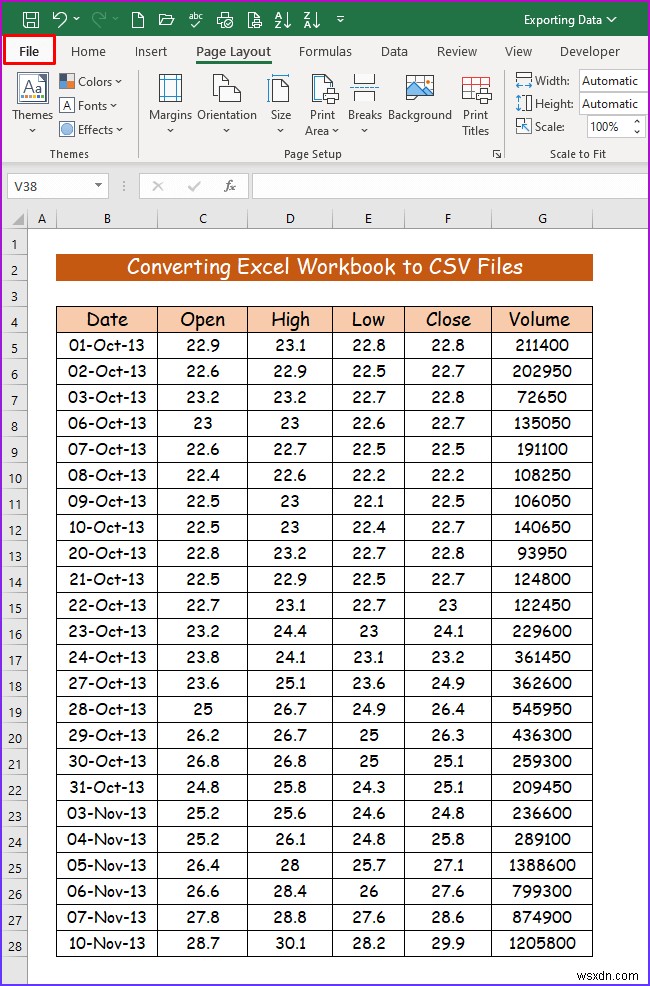 Cách xuất dữ liệu trong Excel (2 cách dễ dàng)