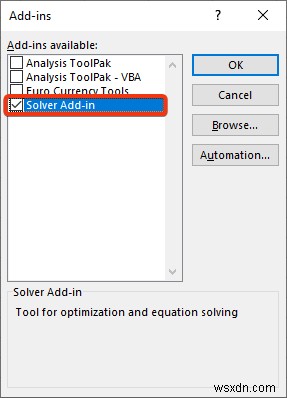 Cách sử dụng Solver trong Excel (với các bước chi tiết)