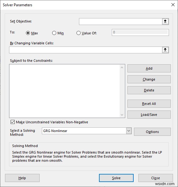 Cách sử dụng Solver trong Excel (với các bước chi tiết)