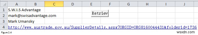 Cách nhập dữ liệu từ trang web sang Excel?