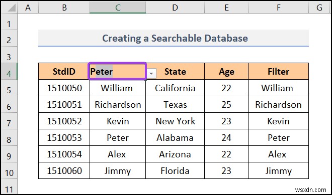 Cách tạo cơ sở dữ liệu trong Excel (với các bước đơn giản)