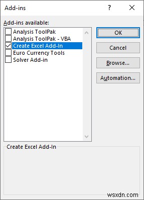 Cách tạo phần bổ trợ Excel (với các bước chi tiết)