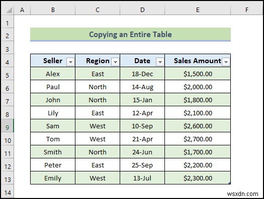 Cách sử dụng tham chiếu bảng với Excel VBA (20 ví dụ)