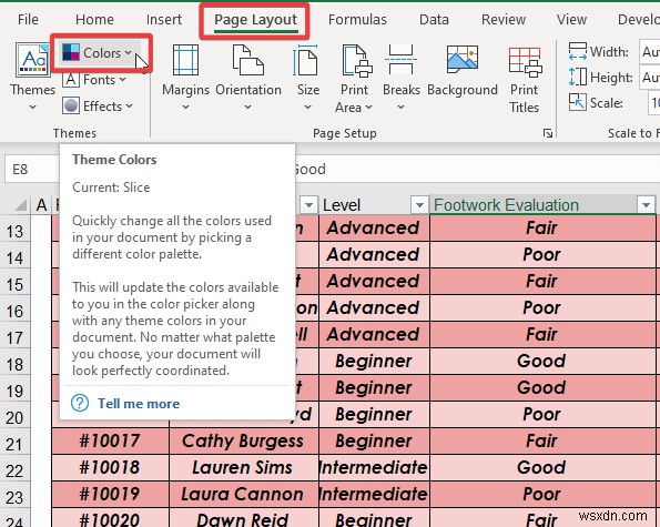 Cách làm cho bảng Excel trông đẹp mắt (8 mẹo hiệu quả)