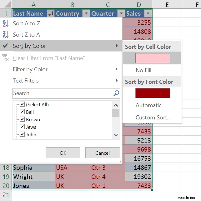 Cách loại bỏ các hàng trùng lặp trong bảng Excel