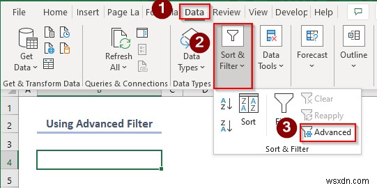 Cách nhận giá trị duy nhất trong Excel (5 cách dễ dàng)