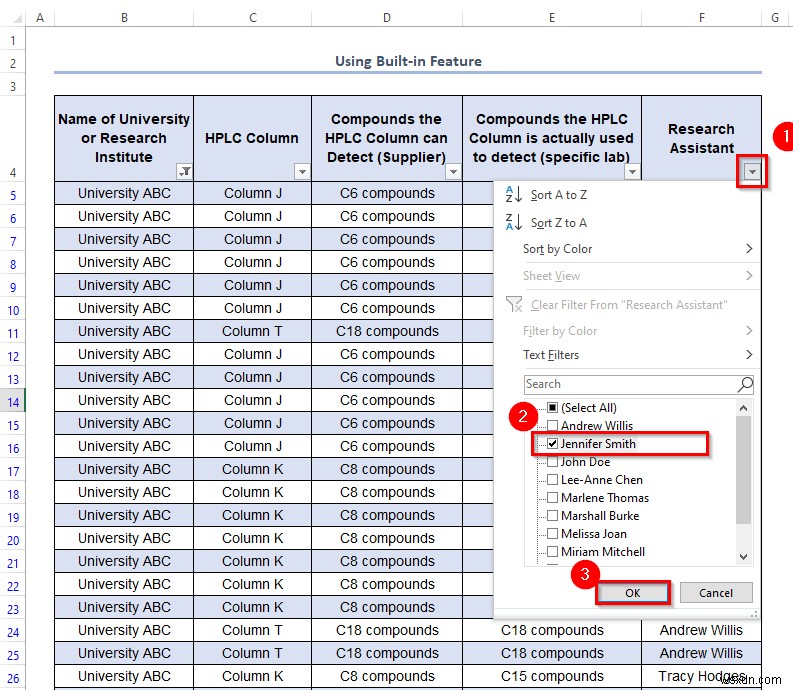 Cách nhận giá trị duy nhất trong Excel (5 cách dễ dàng)