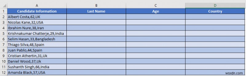 Cách tách ô trong Excel (Hướng dẫn cơ bản)