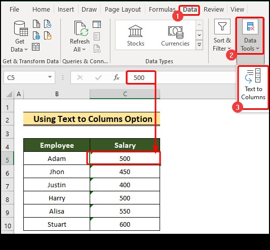 Cách chuyển văn bản thành số trong Excel (8 cách dễ dàng)