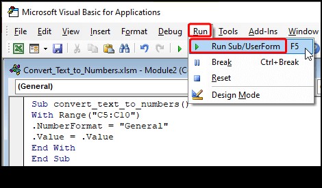 Cách chuyển văn bản thành số trong Excel (8 cách dễ dàng)