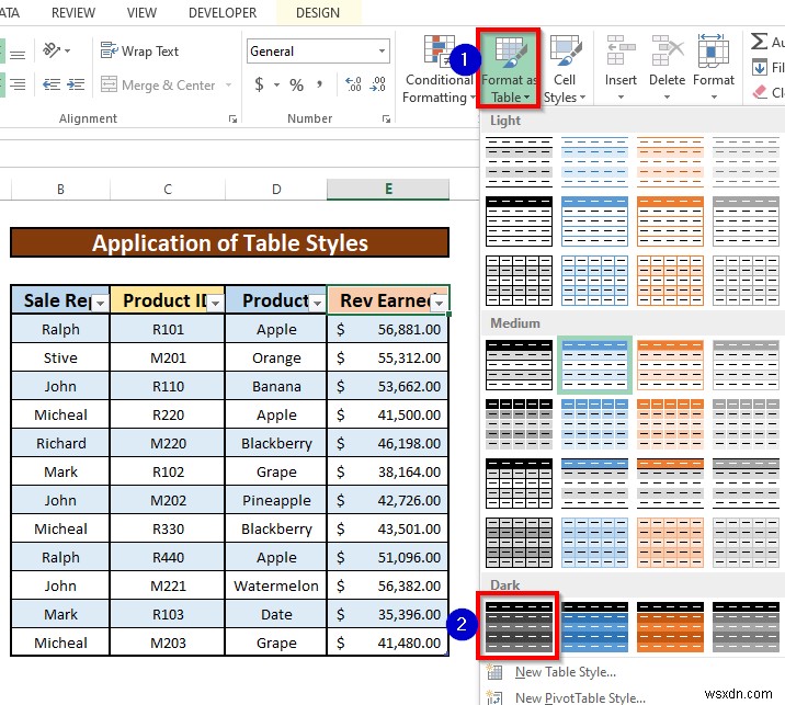 Cách đánh dấu mọi hàng khác trong Excel (3 phương pháp dễ dàng)