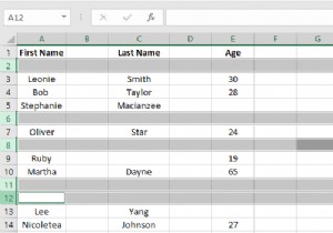 Cách xóa hàng trống trong Excel (6 cách)