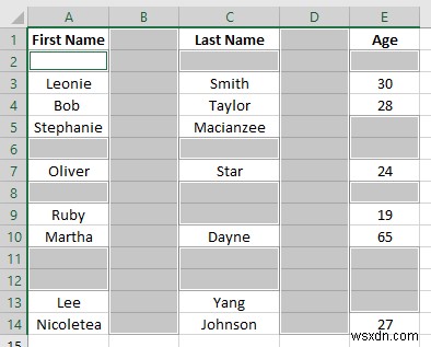 Cách xóa hàng trống trong Excel (6 cách)