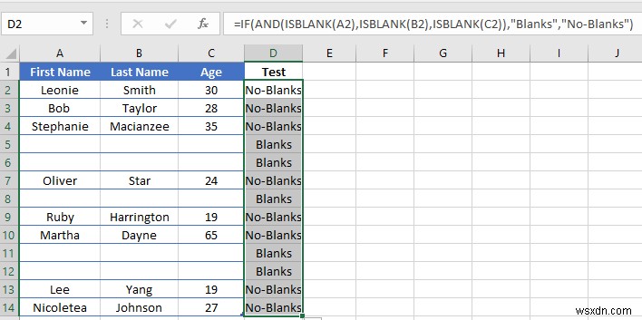 Cách xóa hàng trống trong Excel (6 cách)