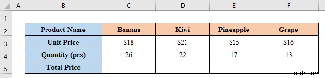 Cách nhân trong Excel (8 phương pháp đơn giản)