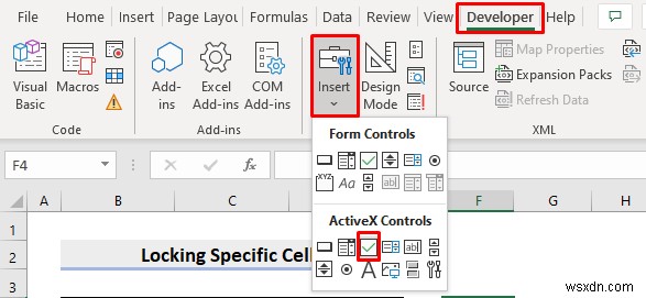 Cách khóa và mở khóa ô trong Excel bằng VBA