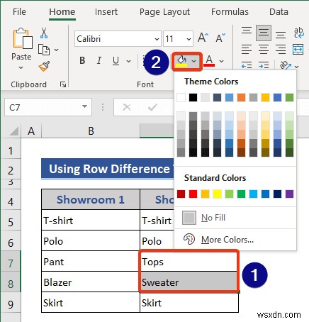 Cách so sánh hai cột hoặc danh sách trong Excel (4 cách phù hợp)