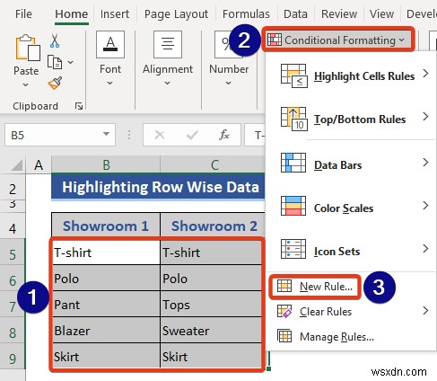 Cách so sánh hai cột hoặc danh sách trong Excel (4 cách phù hợp)