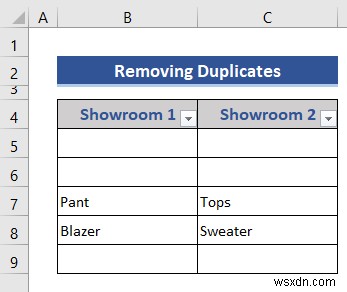 Cách so sánh hai cột hoặc danh sách trong Excel (4 cách phù hợp)