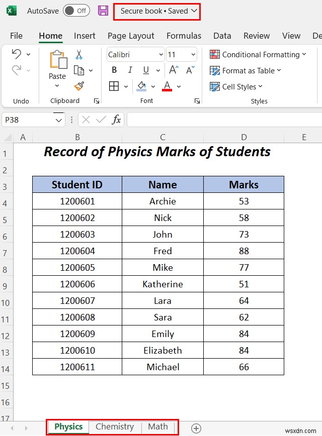 Mẹo bảo mật Microsoft Excel:Sổ làm việc &trang tính an toàn