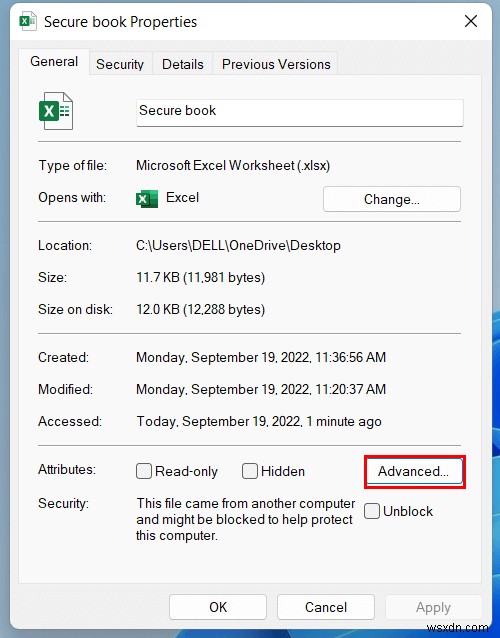 Mẹo bảo mật Microsoft Excel:Sổ làm việc &trang tính an toàn