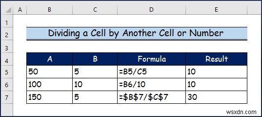 Cách chia cột trong Excel (8 cách dễ dàng)