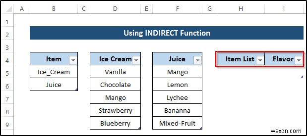 Xác thực dữ liệu dựa trên một ô khác trong Excel (4 Ví dụ)