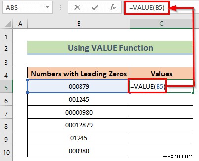 Cách xóa Zeros hàng đầu trong Excel (8 phương pháp dễ dàng)