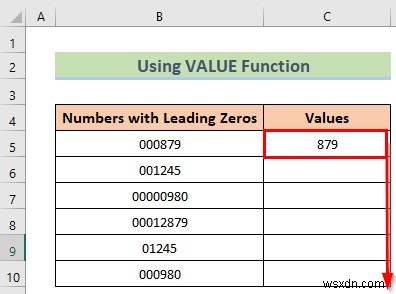 Cách xóa Zeros hàng đầu trong Excel (8 phương pháp dễ dàng)