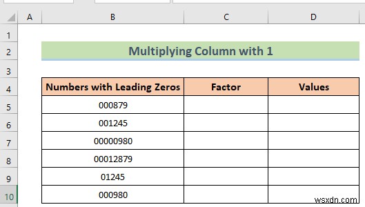 Cách xóa Zeros hàng đầu trong Excel (8 phương pháp dễ dàng)