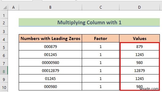 Cách xóa Zeros hàng đầu trong Excel (8 phương pháp dễ dàng)