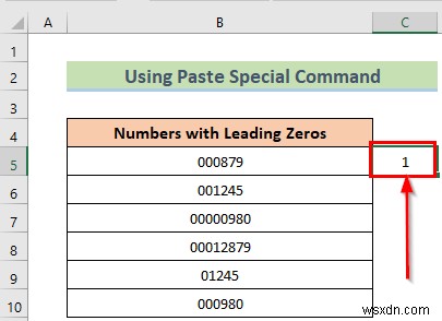 Cách xóa Zeros hàng đầu trong Excel (8 phương pháp dễ dàng)