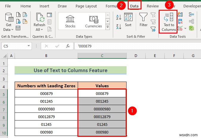 Cách xóa Zeros hàng đầu trong Excel (8 phương pháp dễ dàng)