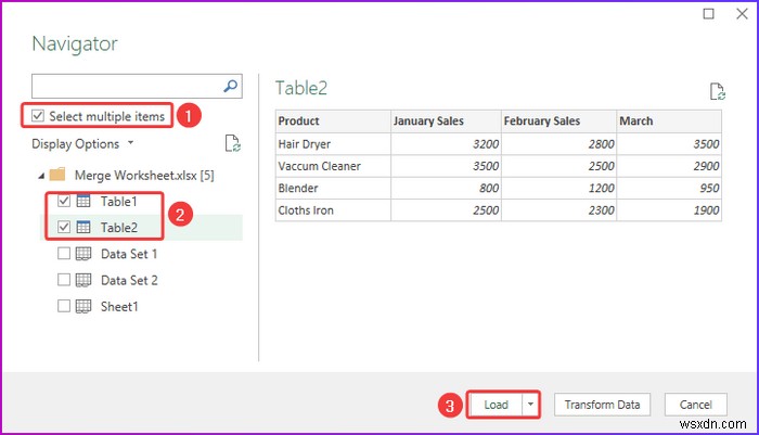 Cách hợp nhất trang tính Excel mà không cần sao chép và dán