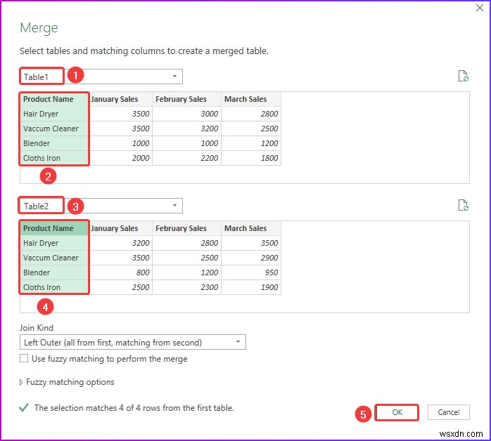 Cách hợp nhất trang tính Excel mà không cần sao chép và dán