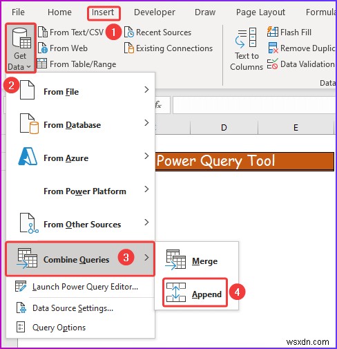 Cách hợp nhất trang tính Excel mà không cần sao chép và dán