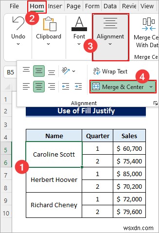 Cách hợp nhất hai ô trong Excel mà không làm mất dữ liệu (2 cách)