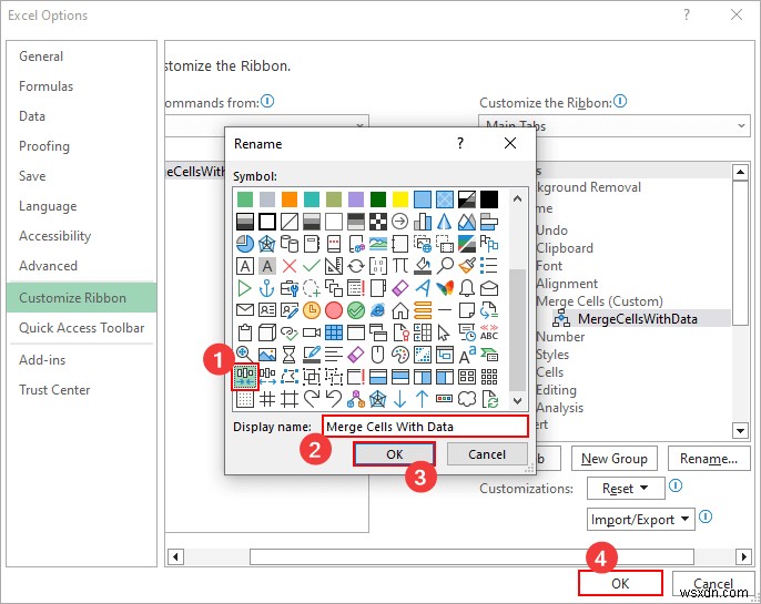 Cách hợp nhất hai ô trong Excel mà không làm mất dữ liệu (2 cách)