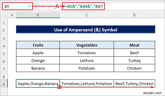 Cách hợp nhất hai ô trong Excel mà không làm mất dữ liệu (2 cách)