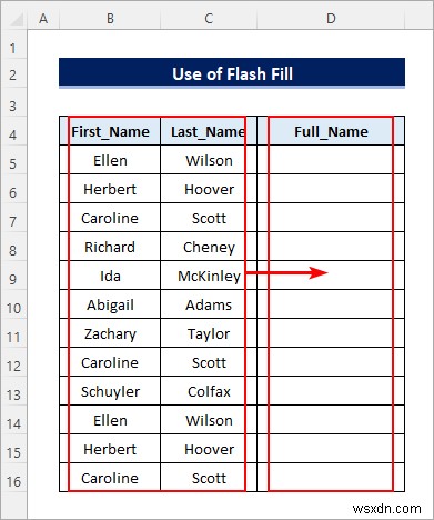 Cách hợp nhất hai ô trong Excel mà không làm mất dữ liệu (2 cách)