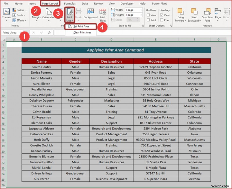 Cách làm cho bảng tính Excel lớn hơn khi in (7 cách)