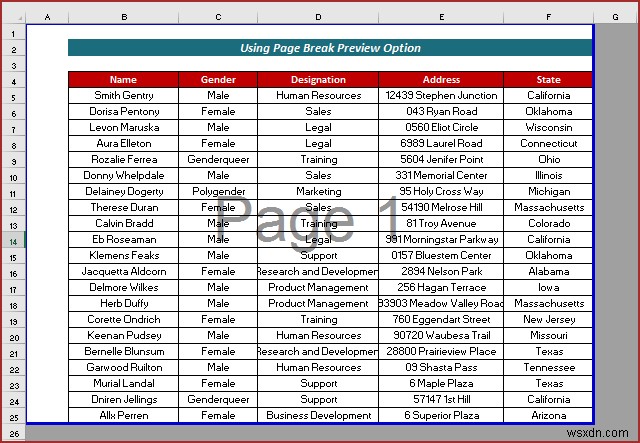 Cách làm cho bảng tính Excel lớn hơn khi in (7 cách)