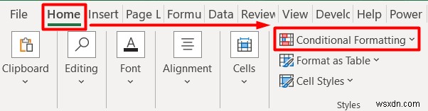 Áp dụng định dạng có điều kiện dựa trên ô văn bản khác trong Excel