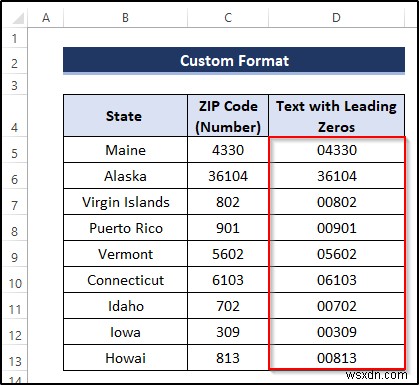 Cách chuyển số thành văn bản với Zeros hàng đầu trong Excel