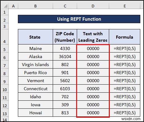 Cách chuyển số thành văn bản với Zeros hàng đầu trong Excel