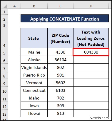 Cách chuyển số thành văn bản với Zeros hàng đầu trong Excel